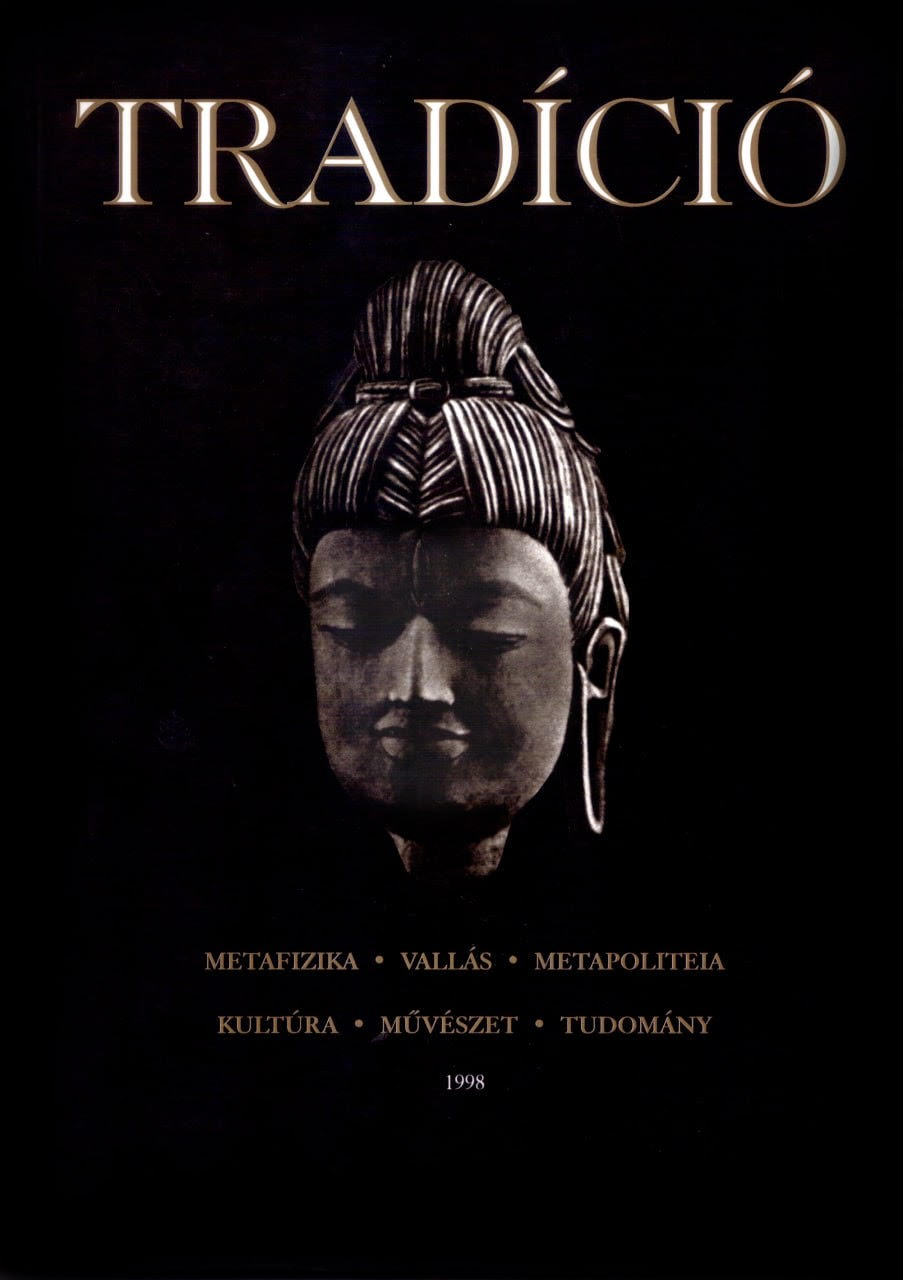 A metafizikai tradicionalitás évkönyve 1998 borító